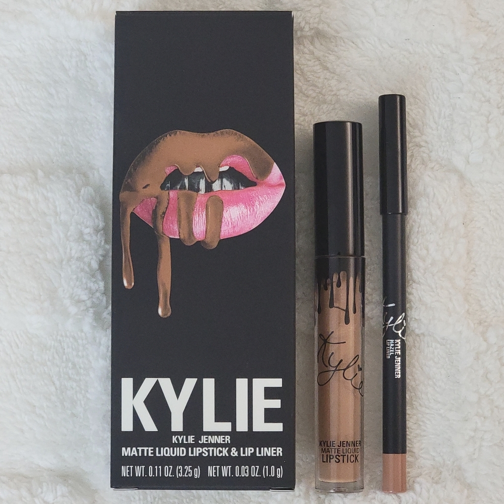 *LIMITED EDITION*BNIB* Kylie Cosmetics Matte Liquid Lipstick Kit in shade Hazel